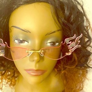 Pink “Flaming Hot” Shades